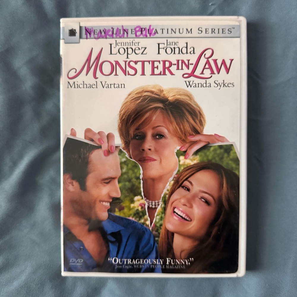 Monster-in-Law (DVD, 2005, 2-Disc Set, Platinum Series) Tested Working